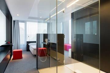 Фото номера Эксклюзивный номер 5* Отель Hotel Privo г. Тыргу-Муреш 3